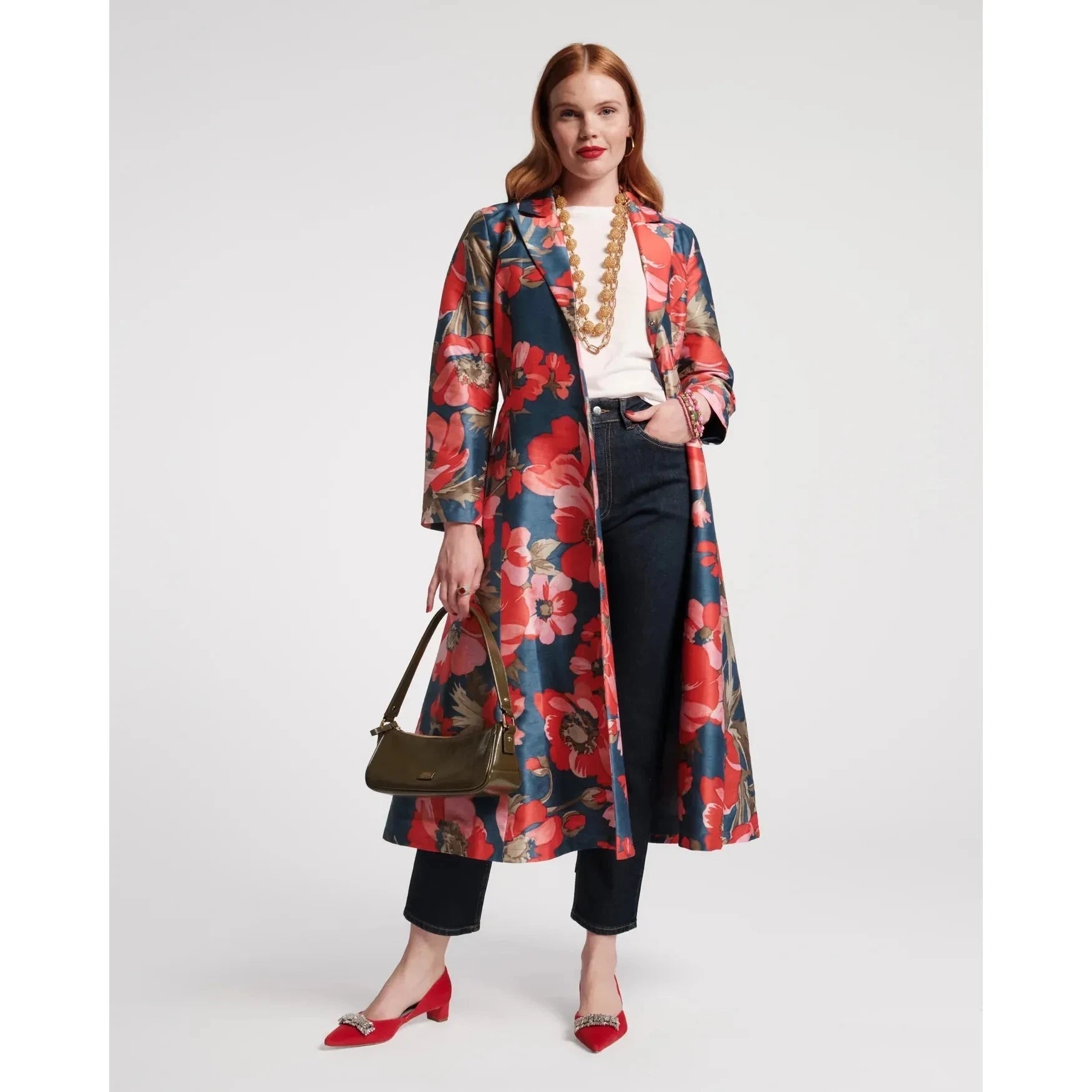 Lucille Wrap Dress Paradise Poppy - Primm'sLucille Wrap Dress Paradise PoppyFrances Valentine