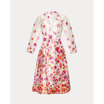 Lucille Wrap Dress Pocket Full of Posies Oyster/Pink - Primm'sLucille Wrap Dress Pocket Full of Posies Oyster/PinkFrances Valentine