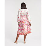 Lucille Wrap Dress Pocket Full of Posies Oyster/Pink - Primm'sLucille Wrap Dress Pocket Full of Posies Oyster/PinkFrances Valentine