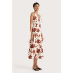 Marais Midi Dress Cecile Floral Garnet - Primm'sMarais Midi Dress Cecile Floral GarnetFAITHFULL THE BRAND