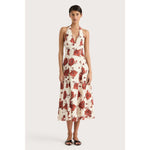 Marais Midi Dress Cecile Floral Garnet - Primm'sMarais Midi Dress Cecile Floral GarnetFAITHFULL THE BRAND
