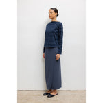 Margo Stripe Long Sleeve Boatneck LESET