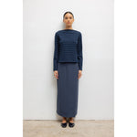 Margo Stripe Long Sleeve Boatneck LESET