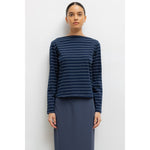 Margo Stripe Long Sleeve Boatneck LESET