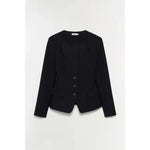 Marlowe U - Neck Jacket Black - Primm'sMarlowe U - Neck Jacket BlackSimkhai