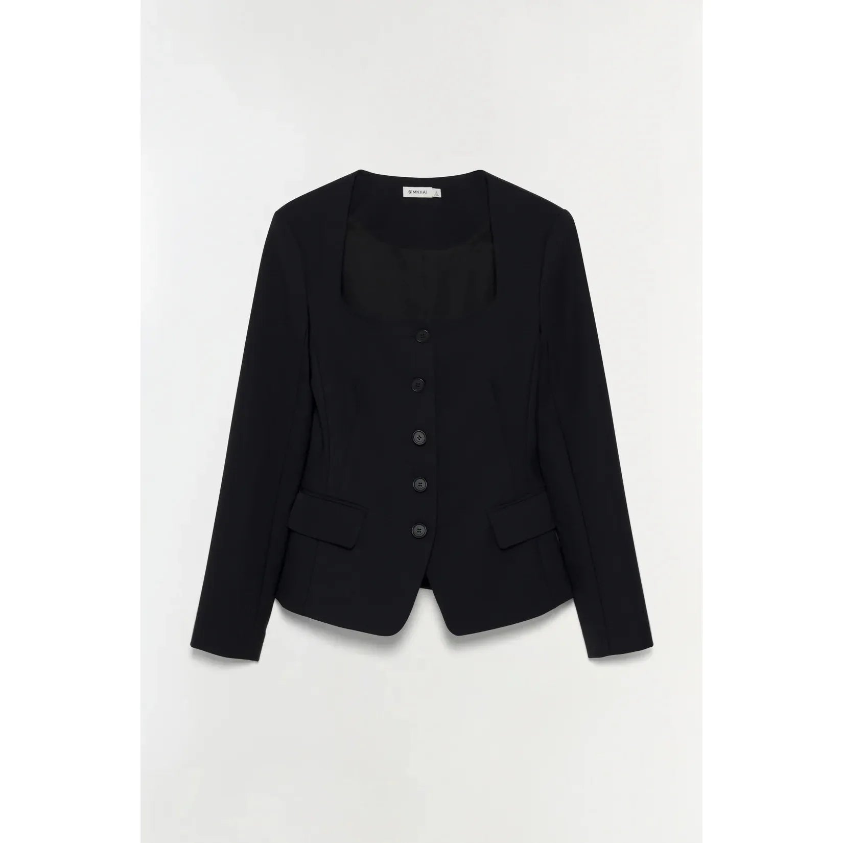 Marlowe U - Neck Jacket Black - Primm'sMarlowe U - Neck Jacket BlackSimkhai