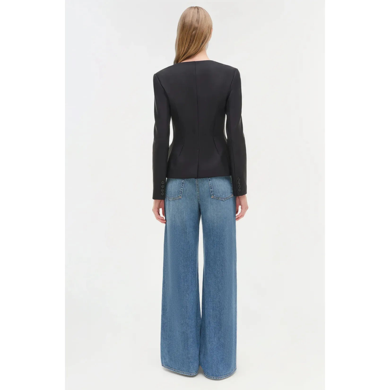 Marlowe U - Neck Jacket Black - Primm'sMarlowe U - Neck Jacket BlackSimkhai