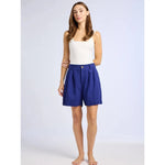 Maxwell Short in Navy Linen - Primm'sMaxwell Short in Navy LinenMille