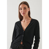 Merino Fitted Btn Cardi - Primm'sMerino Fitted Btn CardiPatrick Assaraf