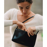 Mansur Gavriel Gaia Shoulder Bag Black