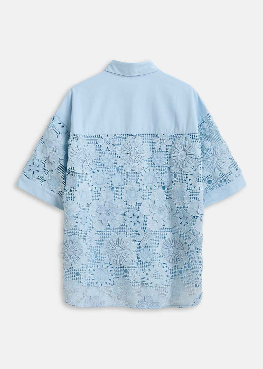 KALI OVERSIZED LACE SHIRT ESSENTIEL ANTWERP