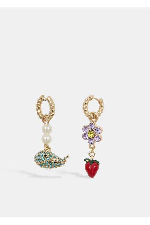 Jolan Earrings with Charms ESSENTIEL ANTWERP