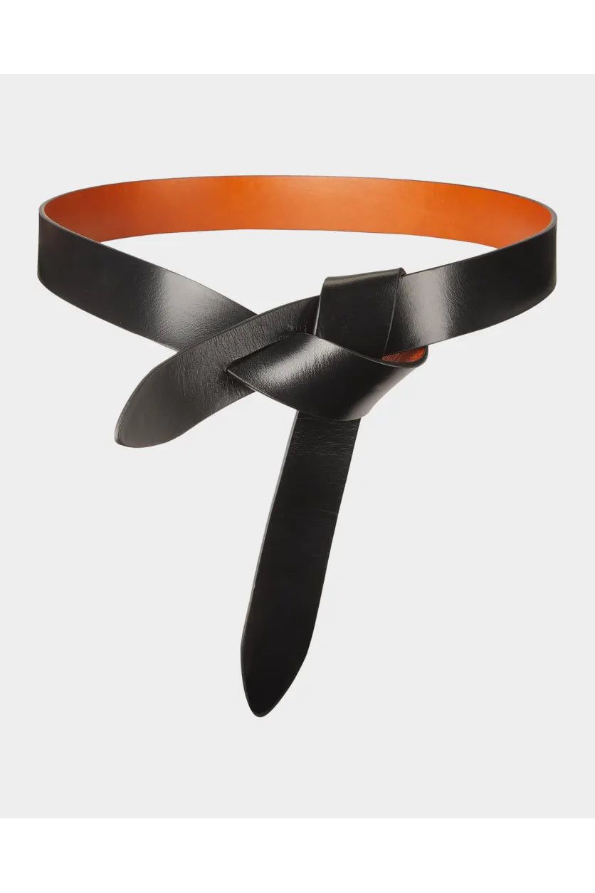 Lecce Smooth Leather Tie Belt Isabel Marant