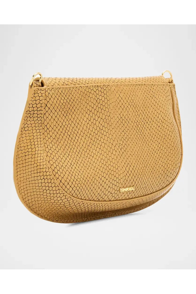 Logan Shiny Leather Crossbody Simkhai