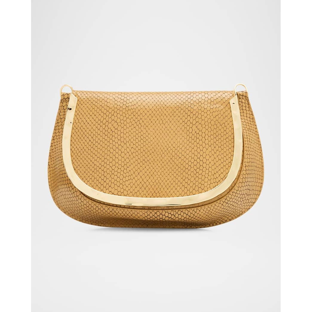 Logan Shiny Leather Crossbody Simkhai