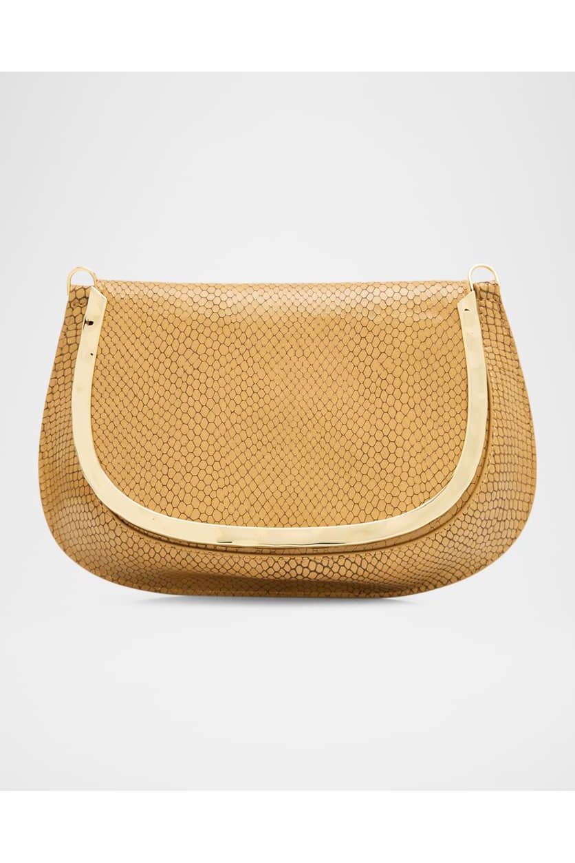 Logan Shiny Leather Crossbody Simkhai