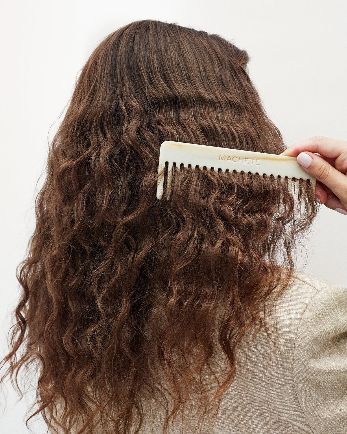 No.2 Comb White Shell Machete