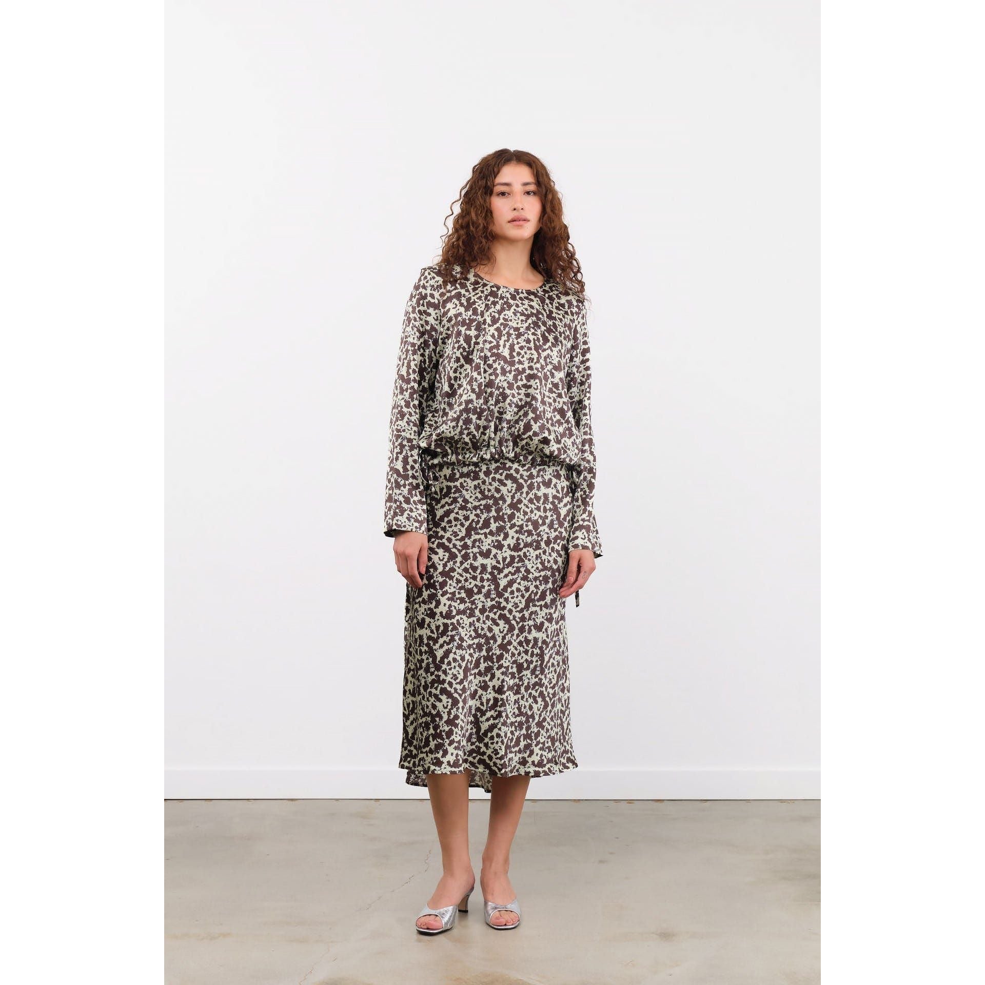 Light Gray Mitta Skirt