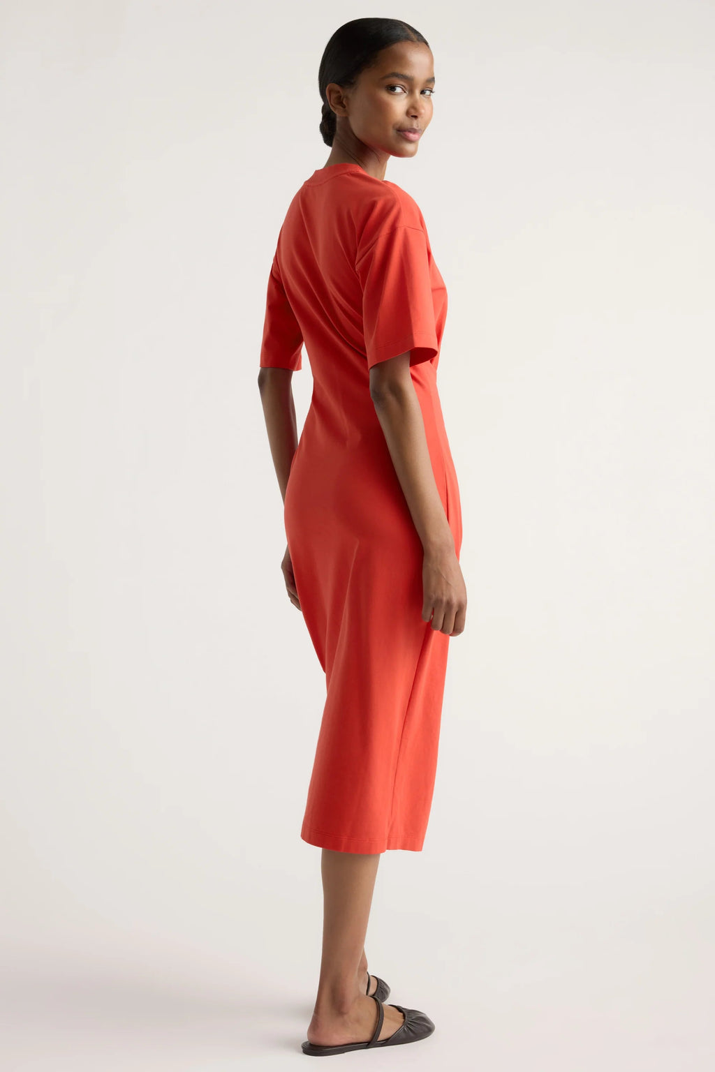 Noa Organic Cotton T-shirt Wrap Dress Modern Citizen