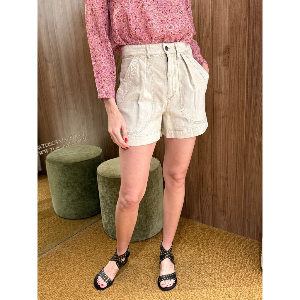 Noemia Shorts Ecru - Primm'sNoemia Shorts EcruIsabel Marant Etoile