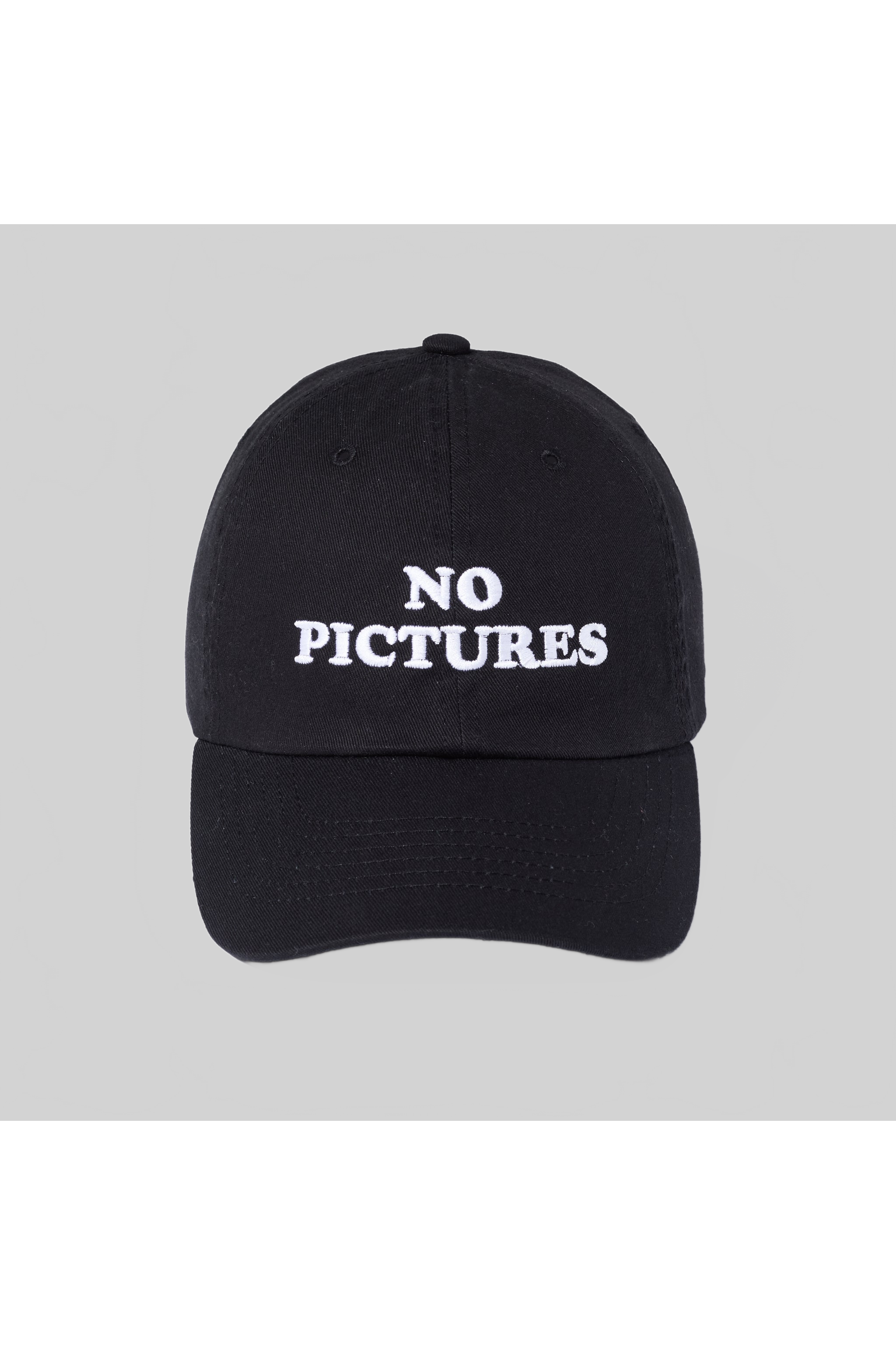 The No Pictures Kap - Black Kule