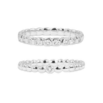 Summer Ring Set Silver Jackie Mack