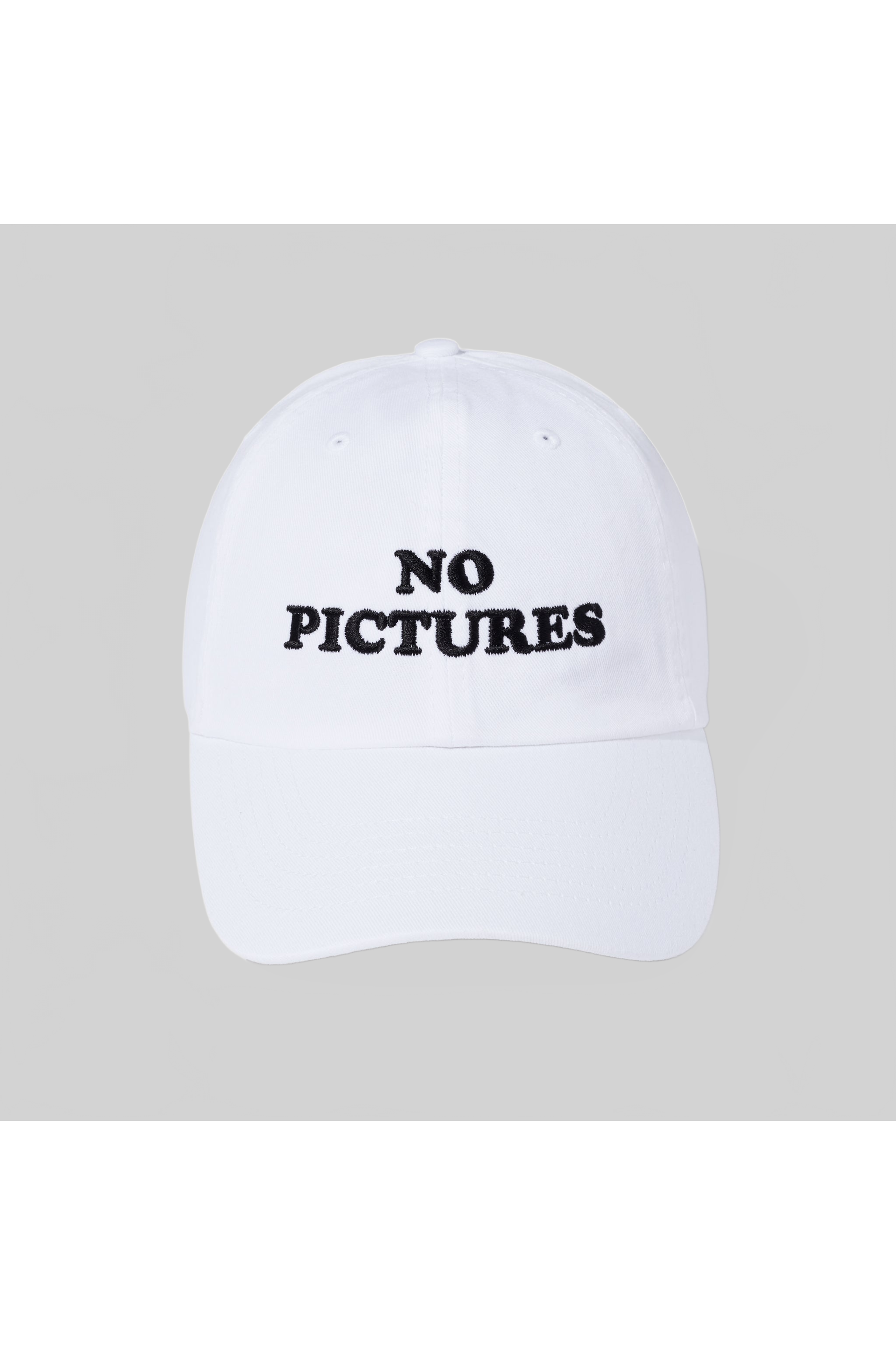 The No Pictures Kap - White Kule