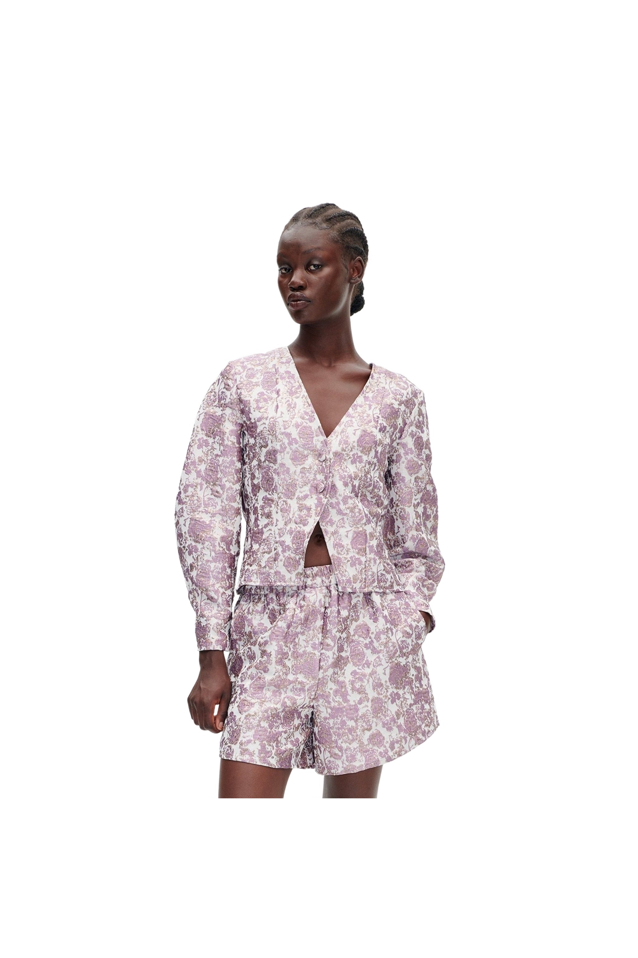 Mille Golden Purple Rose Baum und Pferdgarten