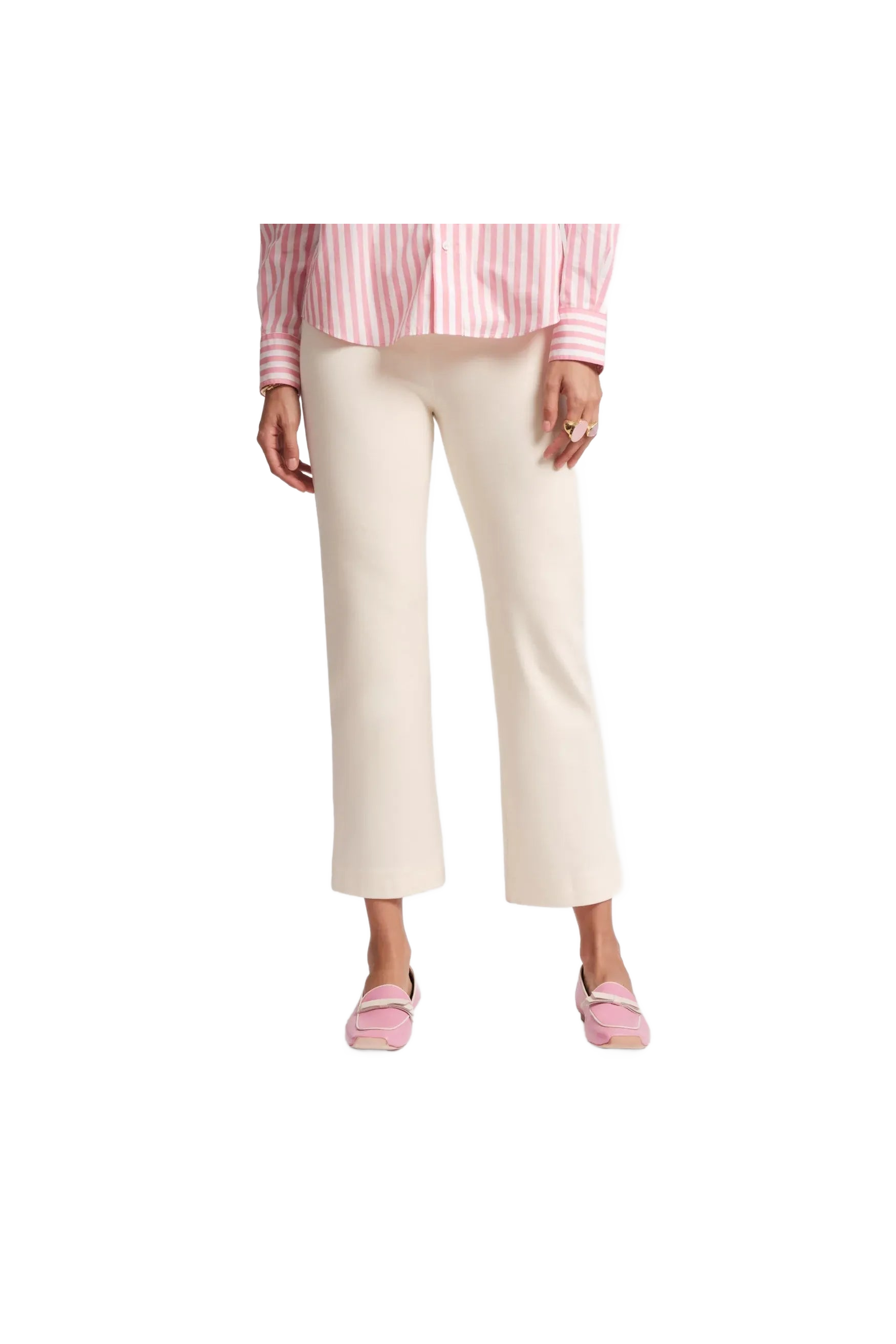 Wonder Pant Oyster Frances Valentine