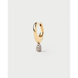 Pavé Lava Single Hoop PDPAOLA