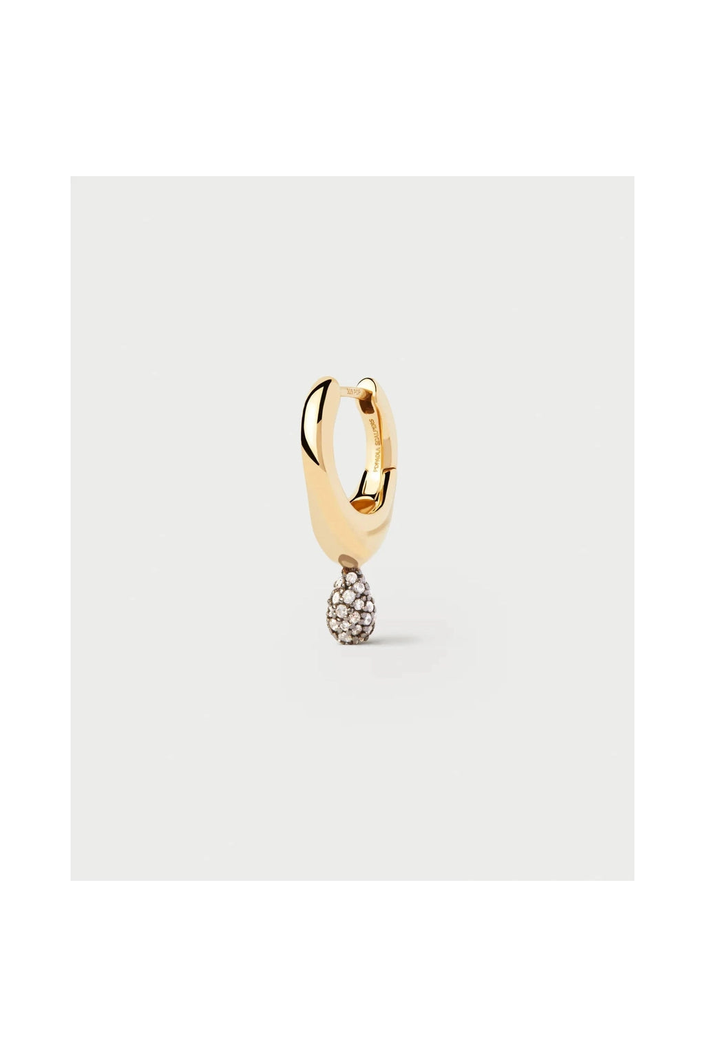 Pavé Lava Single Hoop PDPAOLA