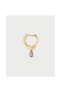 Pavé Lava Single Hoop PDPAOLA