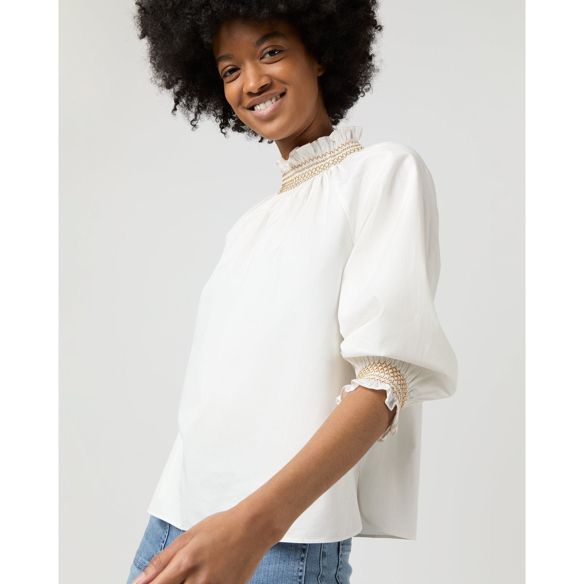 Phoebe Smocking Top - Primm'sPhoebe Smocking TopMashburn