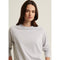 Pima Cotton Stretched Oversized Sweatshirt Ghost Patrick Assaraf