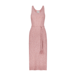 Pink Melange Scoop Neck Tank Midi Dress - Primm'sPink Melange Scoop Neck Tank Midi DressMatthew Bruch