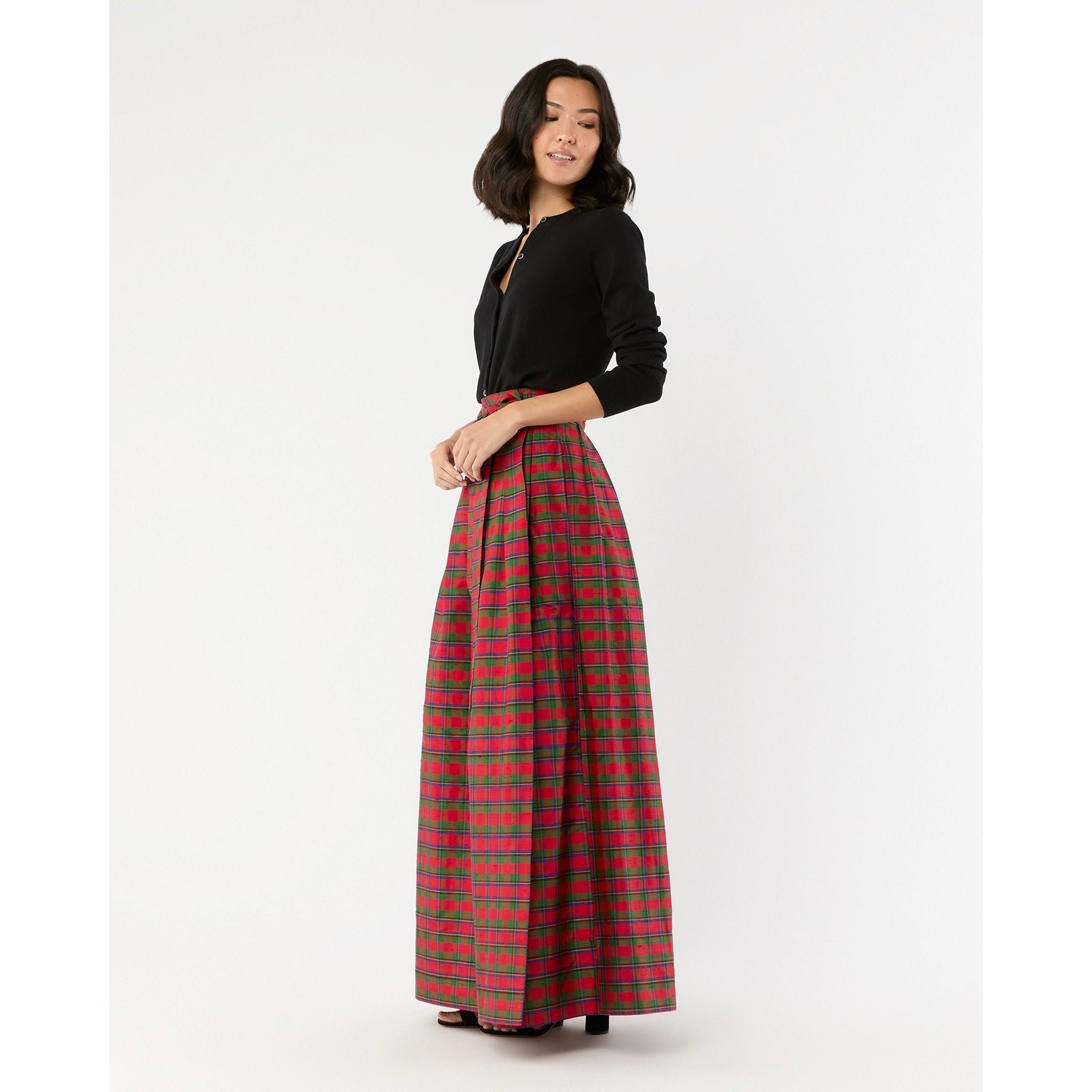 Pleated Wrap Skirt - Primm'sPleated Wrap SkirtMashburn