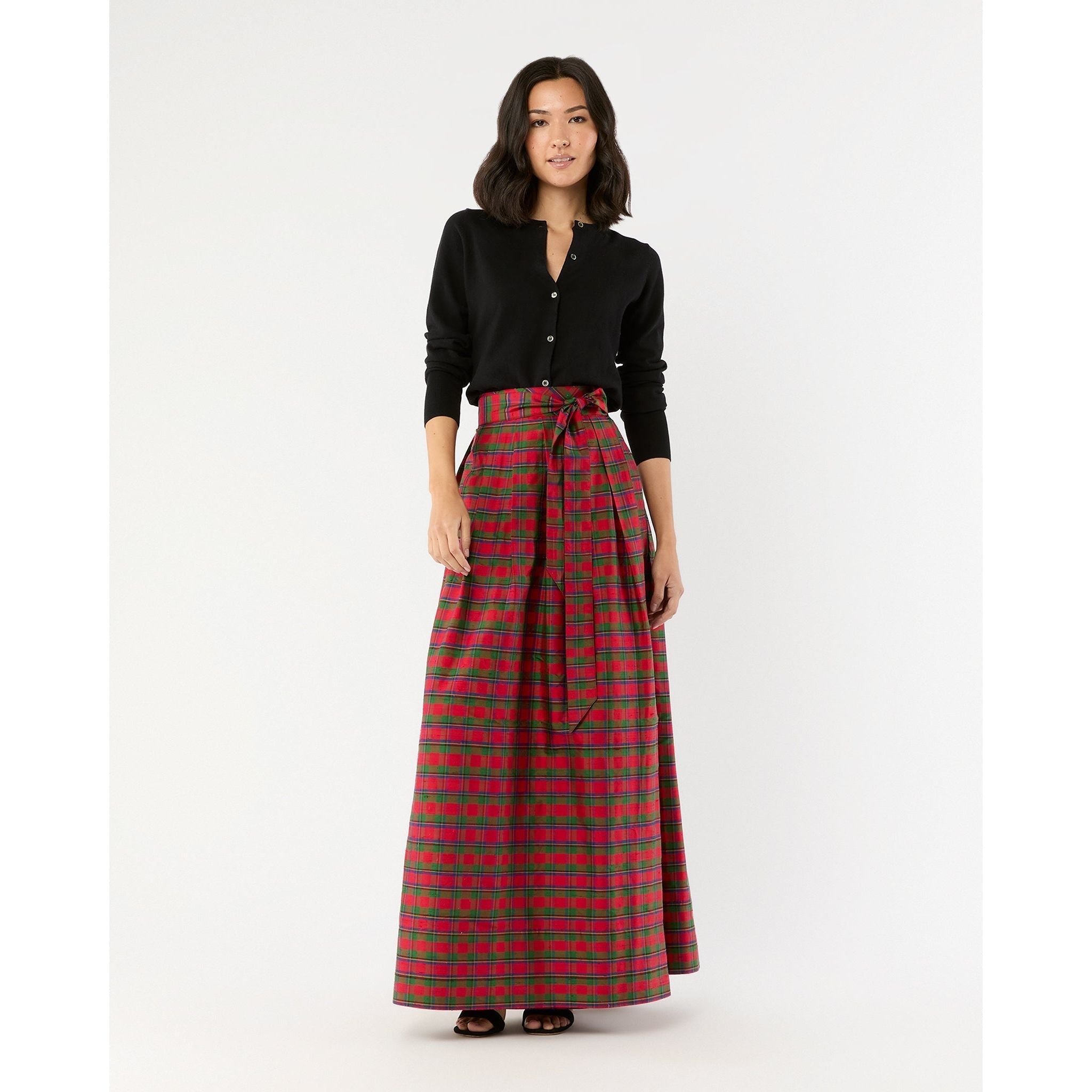 Pleated Wrap Skirt - Primm'sPleated Wrap SkirtMashburn
