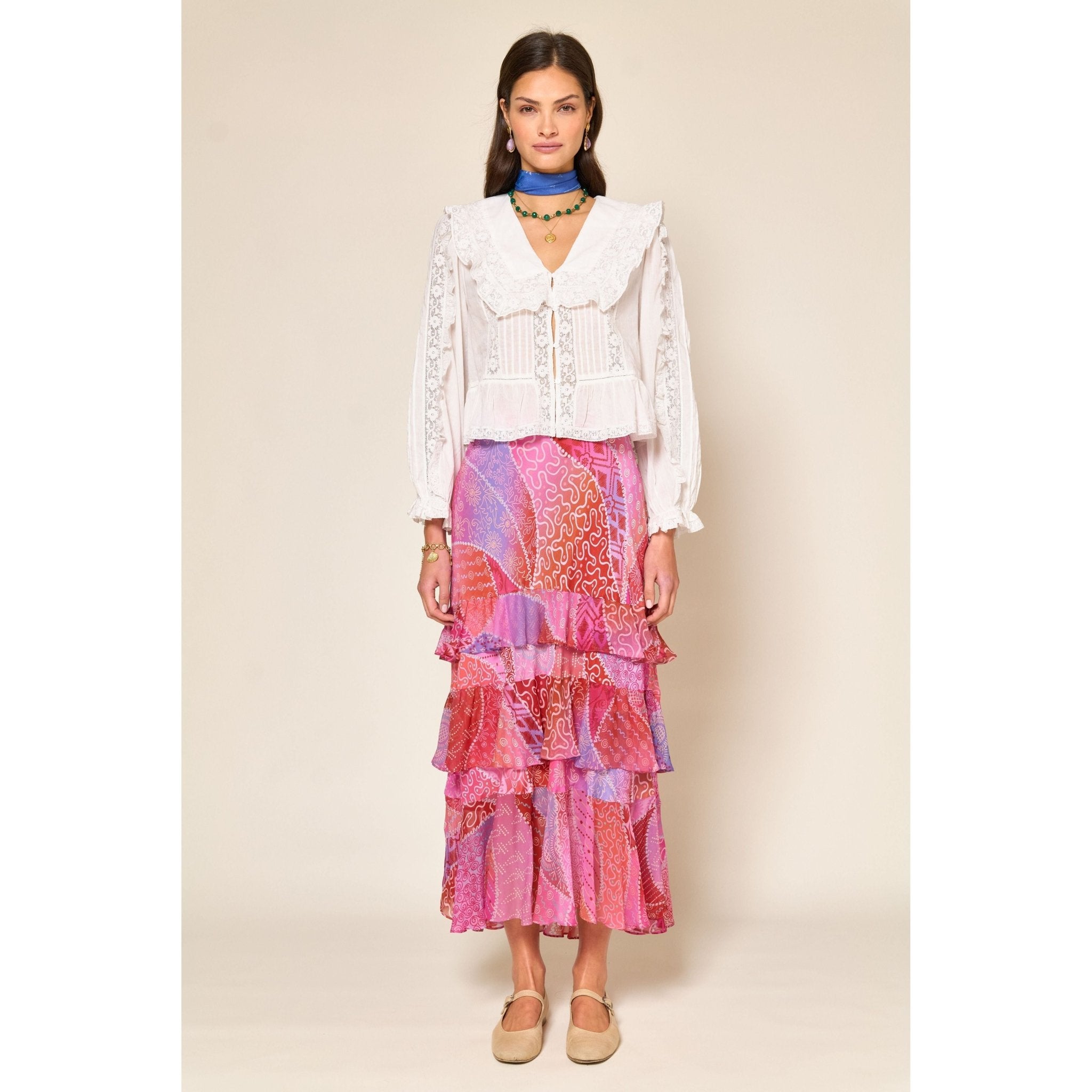 Preslee Skirt Ibiza Night Sunset - Primm'sPreslee Skirt Ibiza Night SunsetRIXO