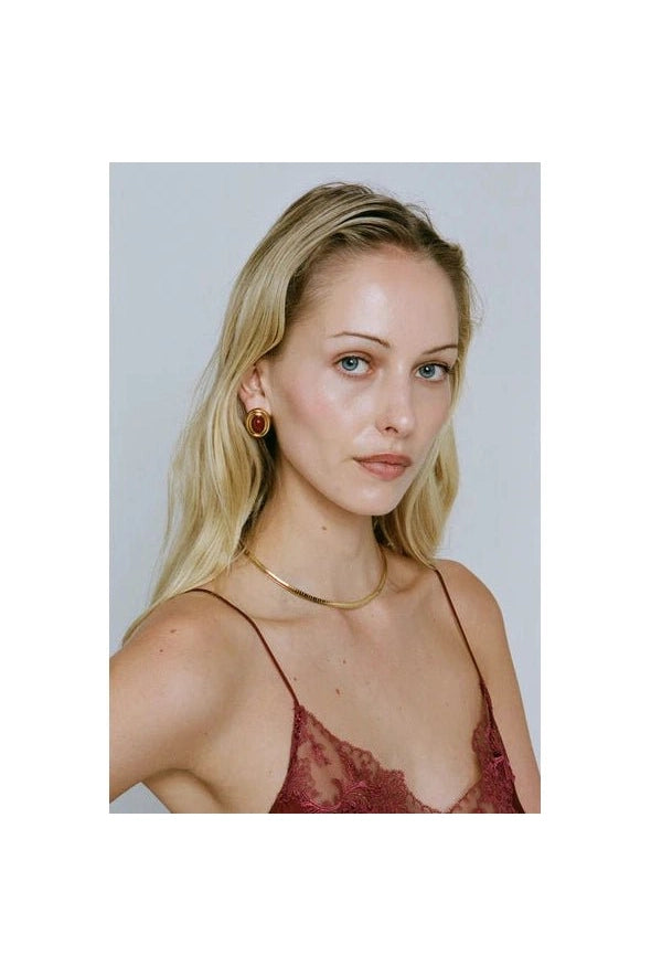 Prize Earrings Burgundy - Primm'sPrize Earrings BurgundyHeaven Mayhem