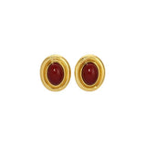 Prize Earrings Burgundy - Primm'sPrize Earrings BurgundyHeaven Mayhem