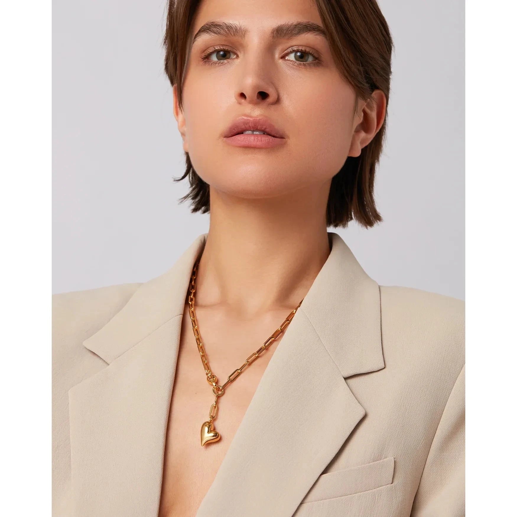 Puffy Heart Necklace - Primm'sPuffy Heart NecklaceJenny Bird