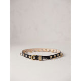 Déhanche Revenge Mixed Metal Belt Black Silver Gold