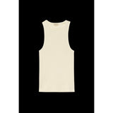 Donni The Rib Knit Tank Cream - Primm's