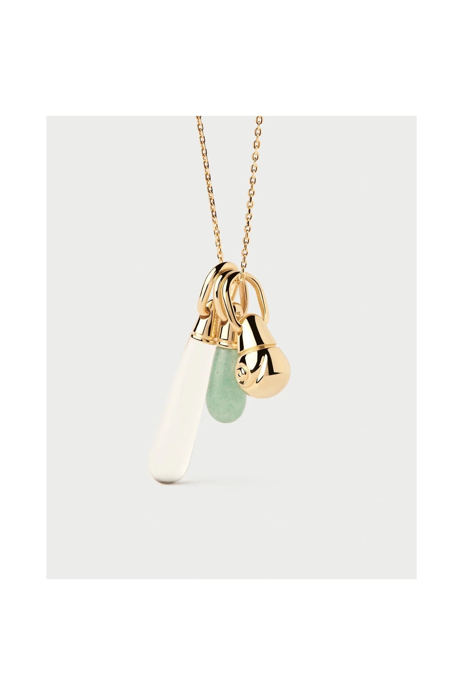 Rock Crystal Rock Pendant PDPAOLA