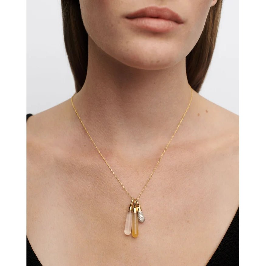 Rock Crystal Rock Pendant PDPAOLA