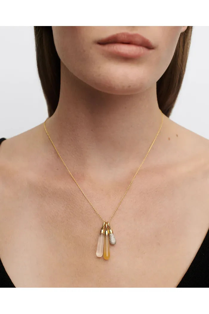 Rock Crystal Rock Pendant PDPAOLA