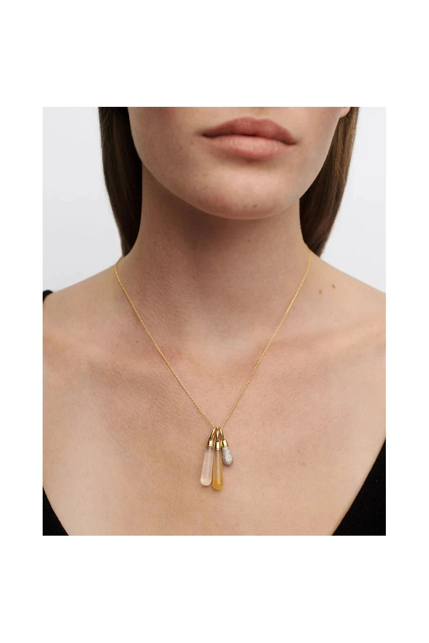 Rock Crystal Rock Pendant PDPAOLA