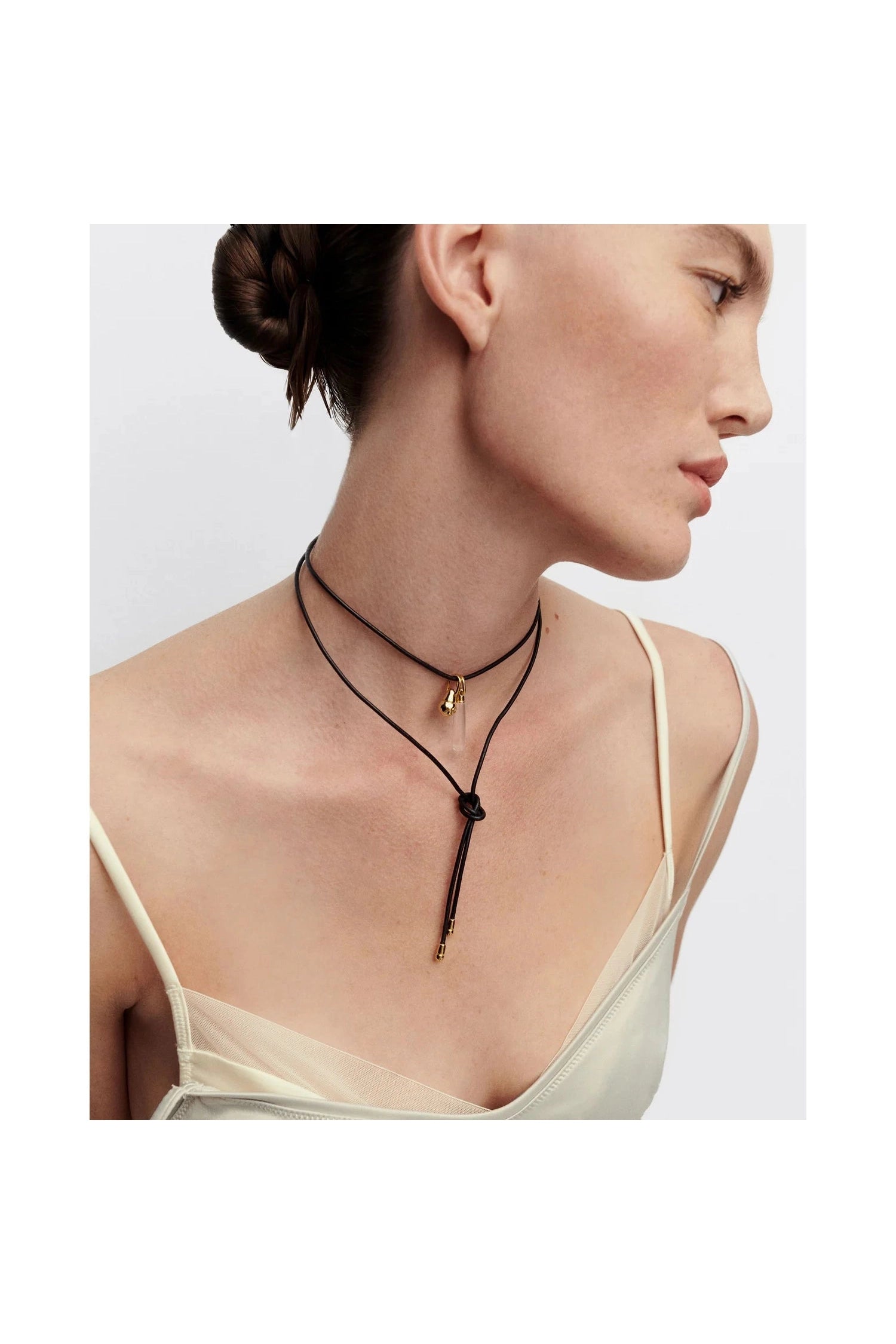 Rock Crystal Rock Pendant PDPAOLA