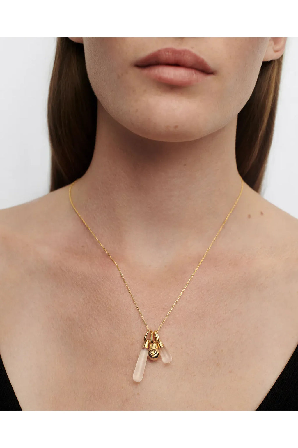 Rock Crystal Rock Pendant PDPAOLA