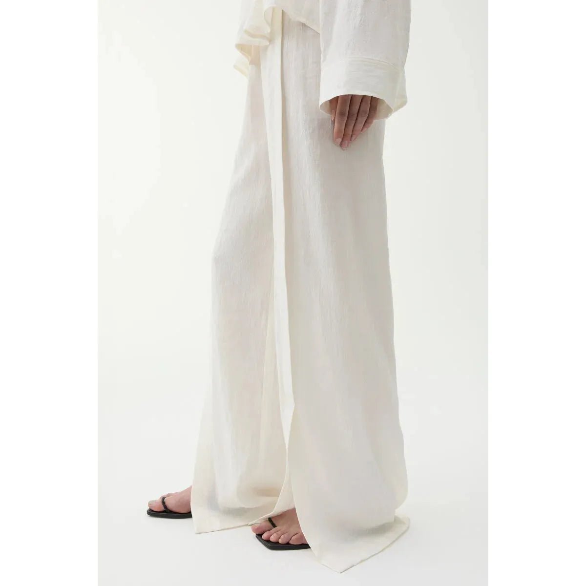 Rubin Pant White Linen - Primm'sRubin Pant White LinenRodebjer
